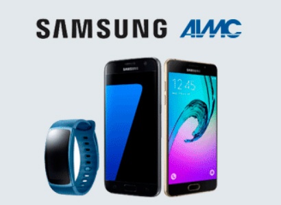 2 Samsung Galaxy S7, 2 S. Galaxy A5 y 1 Smartwatch Samsung Gear Fit 2